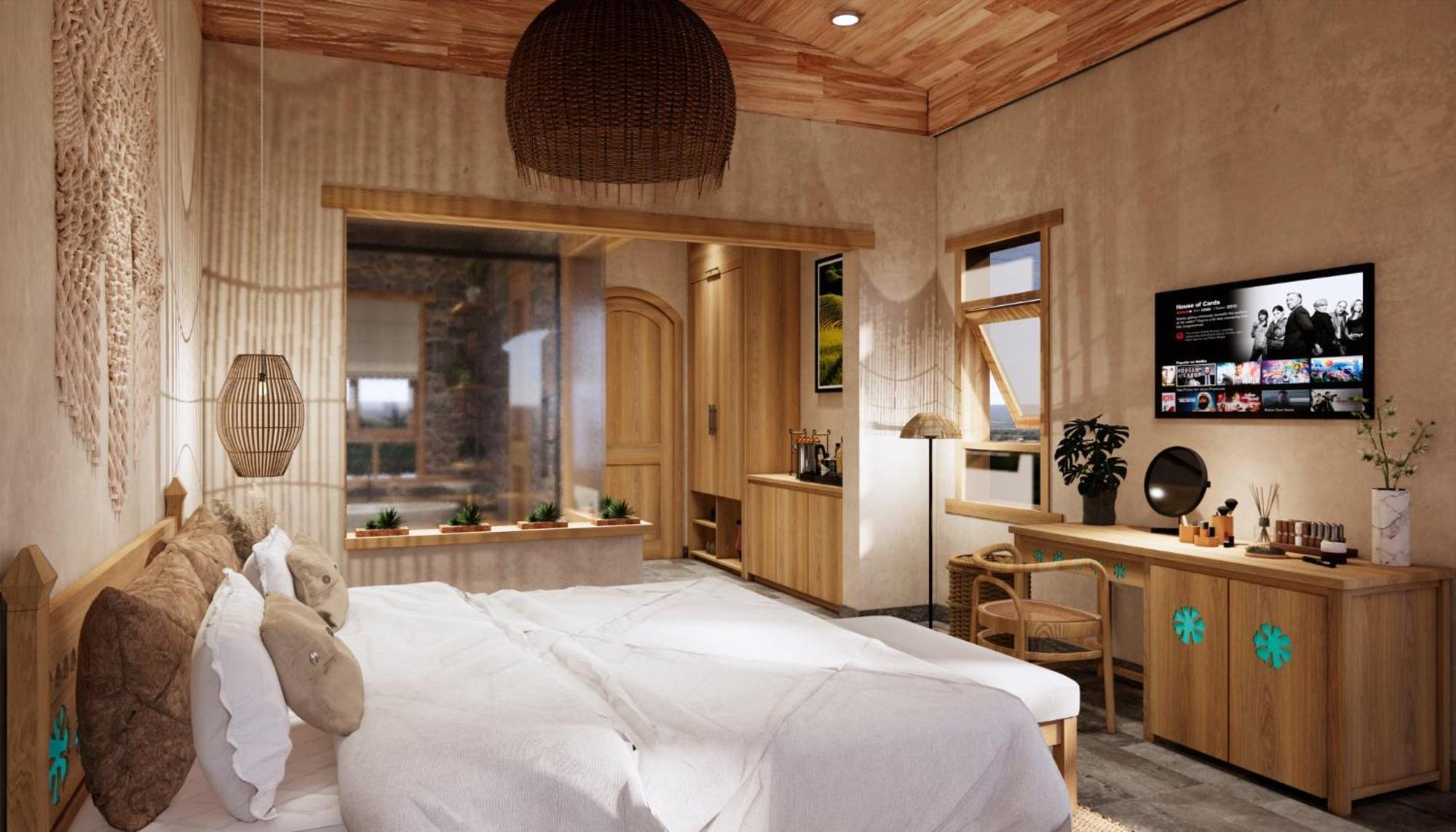 Sky Bay Lodge ハザン エクステリア 写真